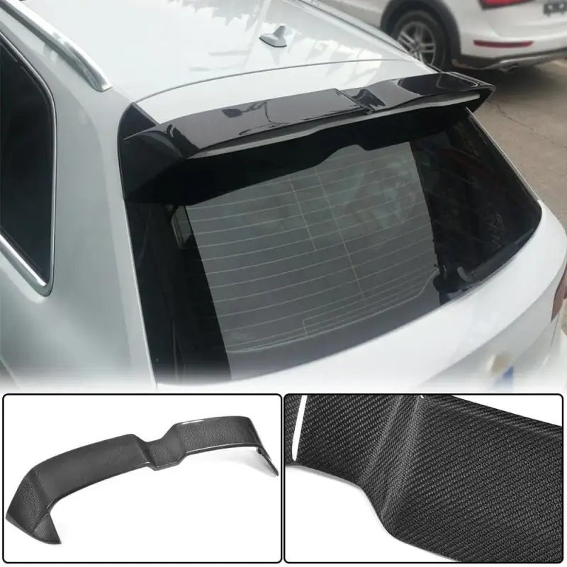 Спойлер V1 (для S-Line HB, Карбон) для Audi A3 2012–2020