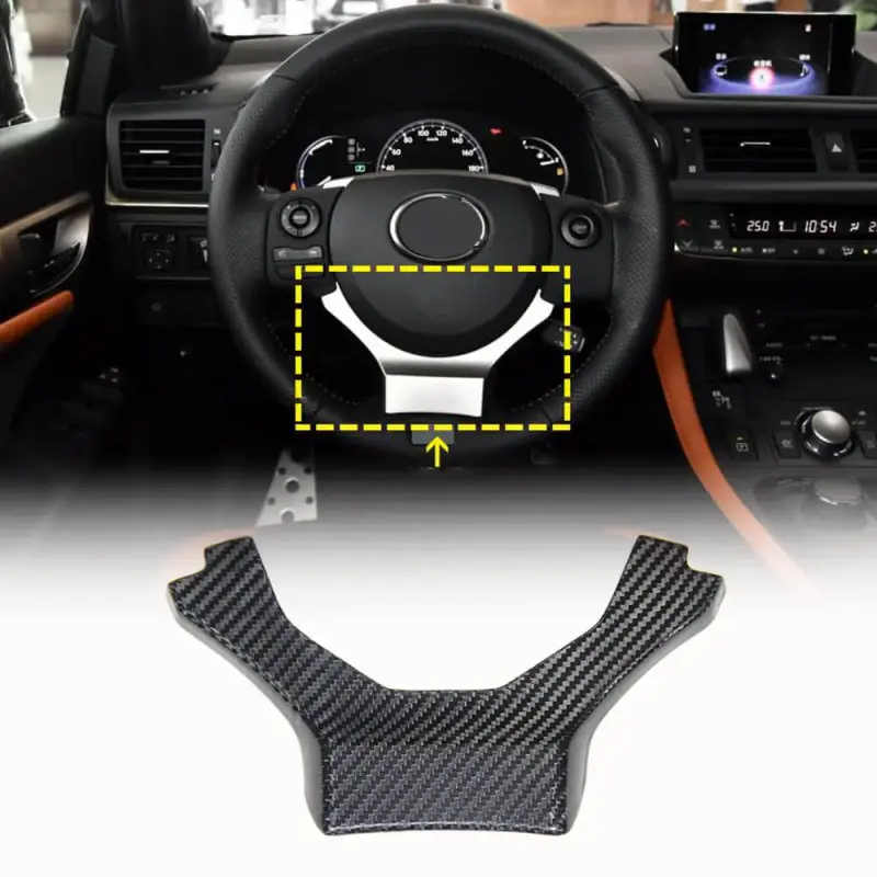 Накладка на кермо (Карбон) для Lexus NX 2014–2021