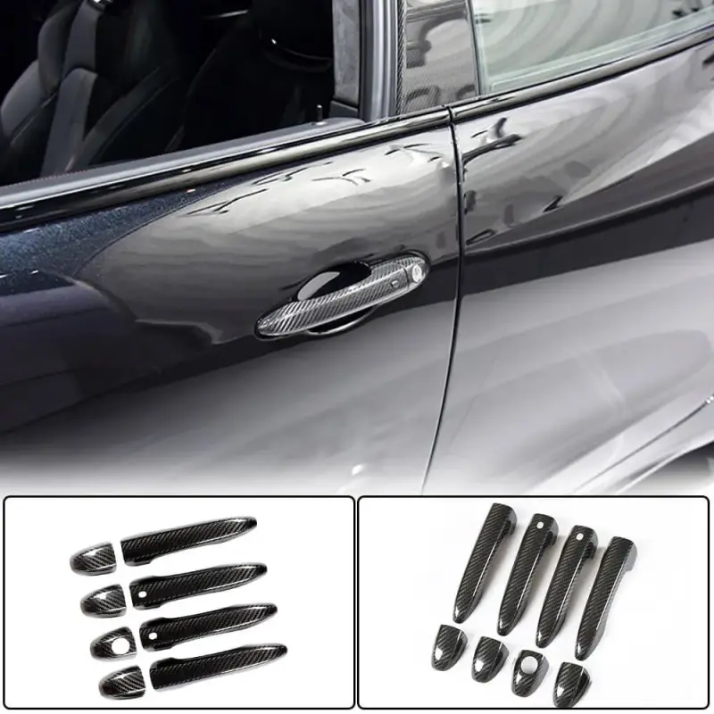 Накладки на ручки (Карбон) для Maserati Ghibli 2013–2023