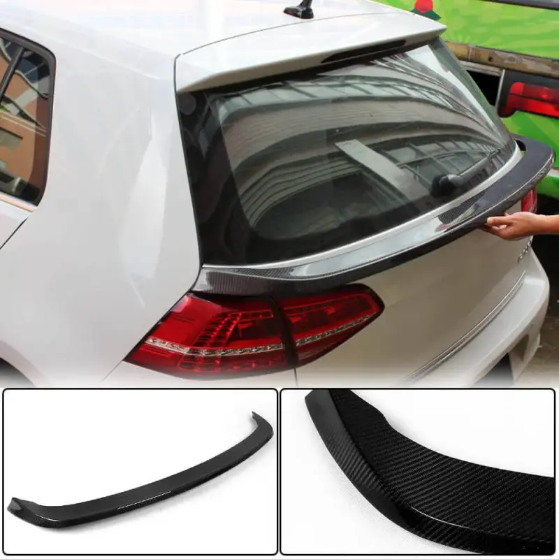 Спойлер нижній (Карбон) для Volkswagen Golf 7/E-Golf 2012–2020