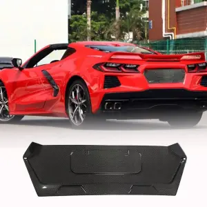 Накладка на кришку багажника Карбон (2019-2022, Карбон) для Chevrolet Corvette C8 2019–