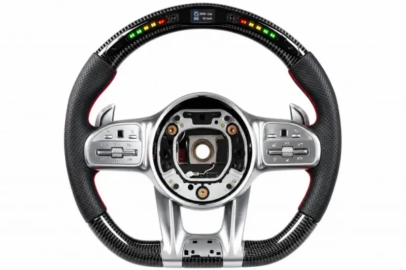 Кермо AMG-Style (Карбон, LED) для Mercedes-Benz S-class W221 2005–2013