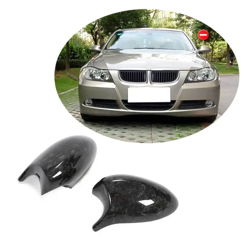 Кришки дзеркал V1 (для E90/E91 2005-2008, E92/E93 2006-2009, Карбон) для BMW 3 серія E90/E91 2005–2011