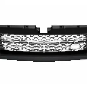 Решітка радіатора оригінальна срібляста, чорна рамка (2010-2012) для LandRover Range Rover Sport 2005–2013