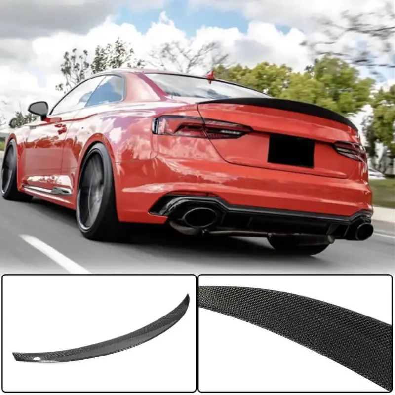 Спойлер V5 (для купе, Карбон) для Audi A5 2016–2025