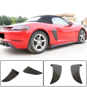 Накладки на задні крила (2016-2019, Карбон) для Porsche Boxster/Cayman 982 (718) 2016–