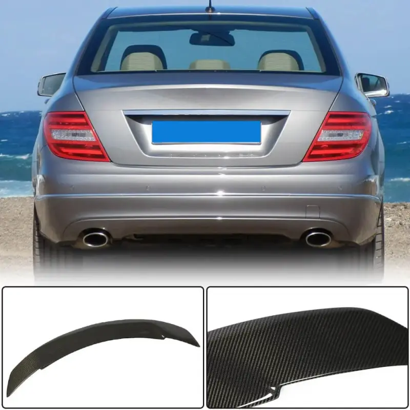 Спойлер SD V8 (Карбон) для Mercedes-Benz C-class W204 2007–2015