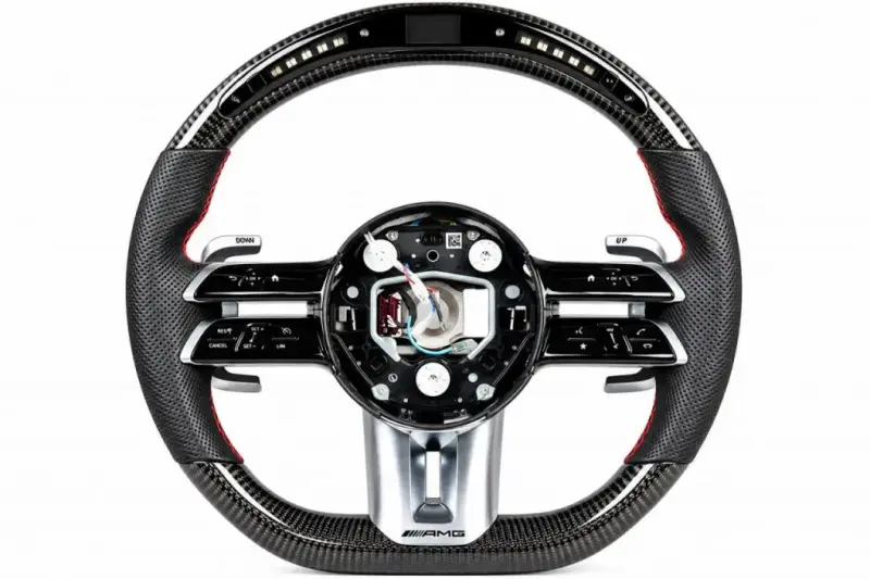 Кермо AMG 2021-Style (Карбон, LED, 4pin) для Mercedes-Benz C-class W206 2022–