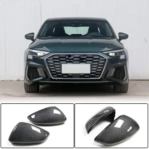 Кришки дзеркал (Карбон) V2 для Audi A3 2020–