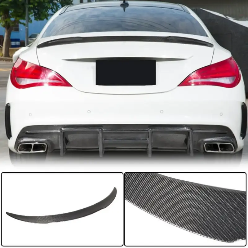 Спойлер V8 (SD, Карбон) для Mercedes-Benz CLA C117 2013–2019