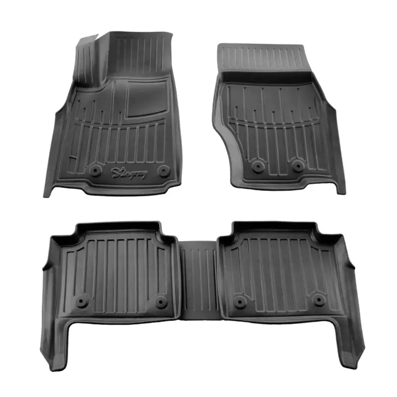 Килимки Stingray 3D (5 місць, 5 шт) для Jeep Grand Cherokee WL 2021–
