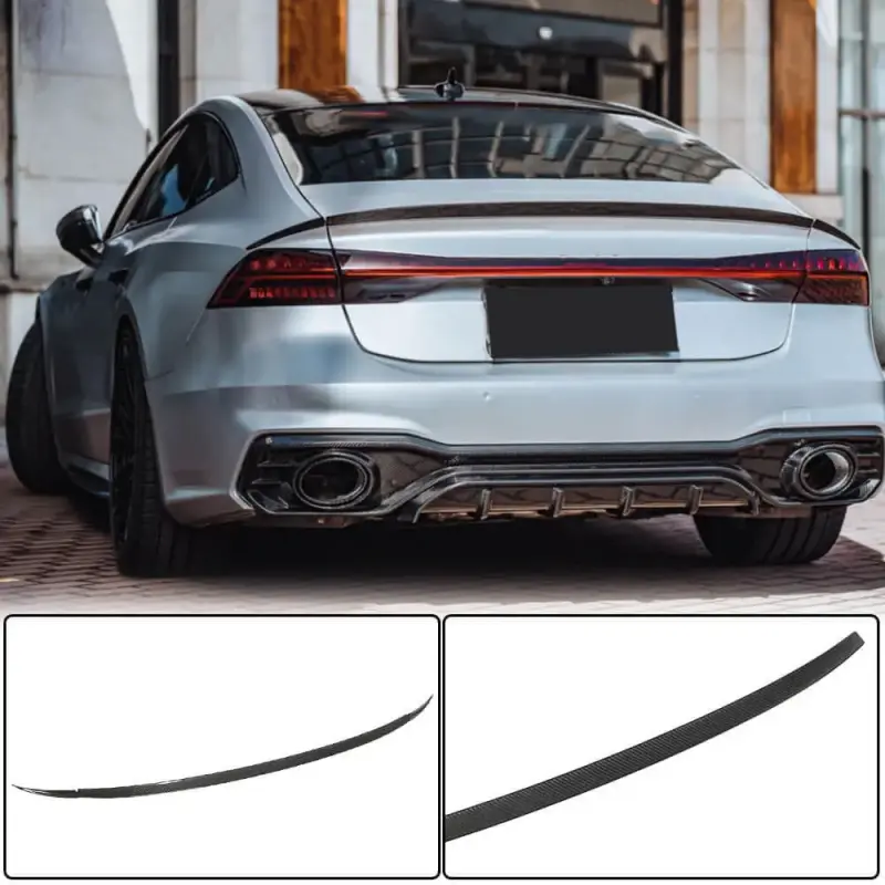 Спойлер V1 (Карбон) для Audi A7 2018–