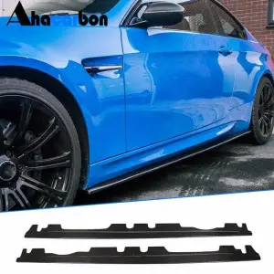 Накладки на пороги (Карбон) для BMW 3 серія E92/E93 2006–2013