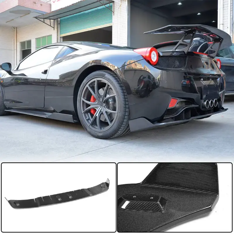 Спойлер V3 (2011-2013, Карбон) для Ferrari 458 Italia 2009–2015