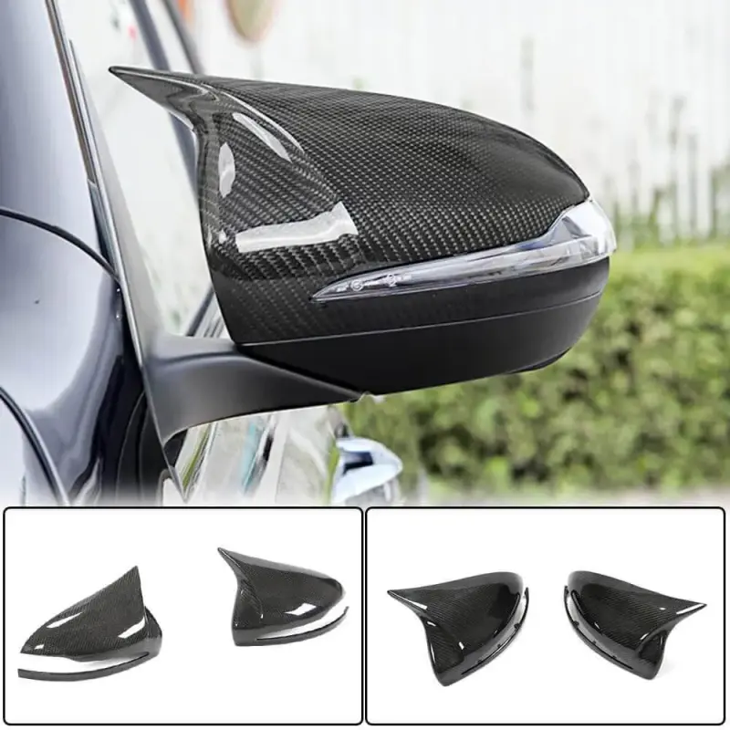 Кришки дзеркал V4 (Карбон) для Mercedes-Benz C-class W205 2014–2021