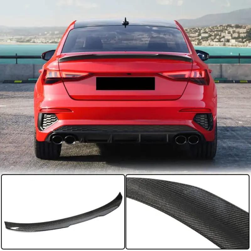 Спойлер V2 (для Sedan, Карбон) для Audi A3 2020–