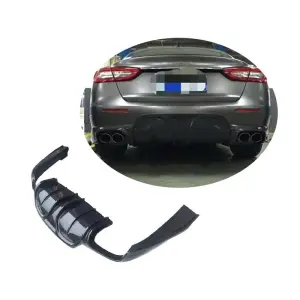 Дифузор заднього бампера V2 (для S/S Q4 2017-2020, Карбон) для Maserati Quattroporte 2013–2023