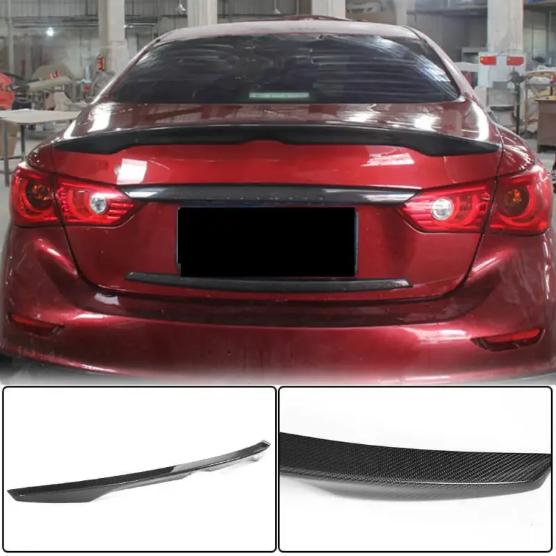 Спойлер V4 (для Q50, Карбон) для Infiniti Q50/Q60 2013–2024