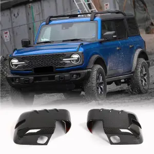 Накладки на дзеркала (Карбон) для Ford Bronco 2021–