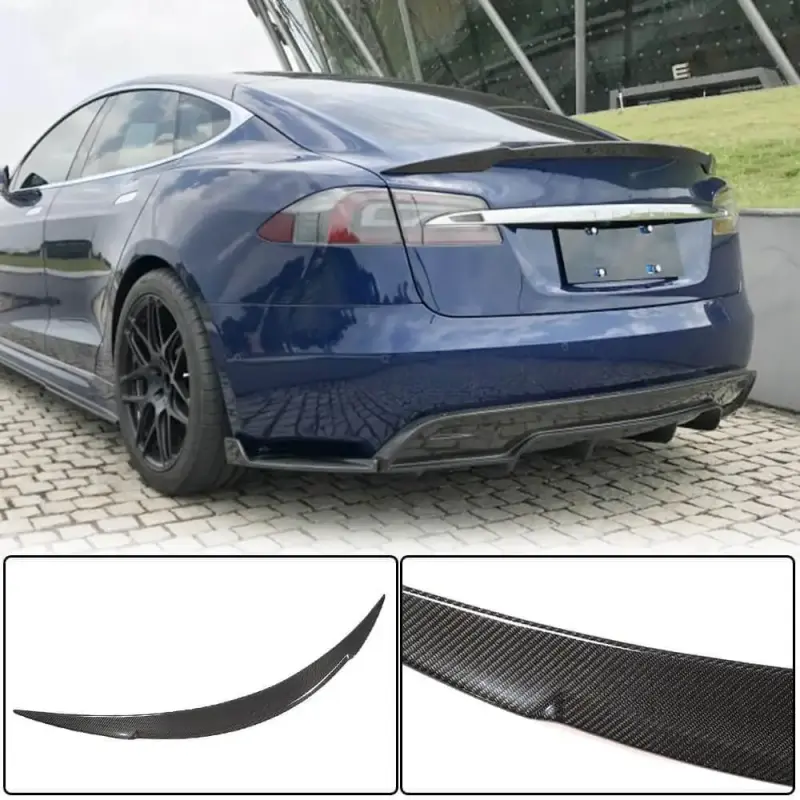 Спойлер V1 (Карбон) для Tesla Model S 2012–