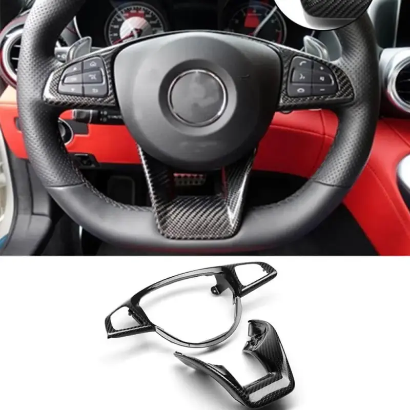 Накладка на кермо (Карбон) для Mercedes-Benz A-class W176 2012–2018