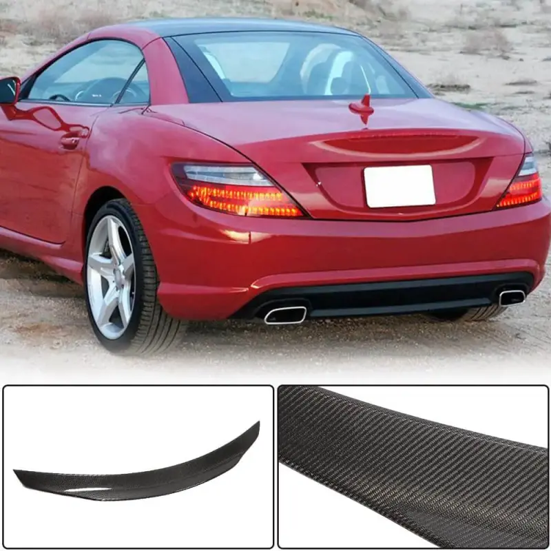 Спойлер V1 (для 2011-2020, Карбон) для Mercedes-Benz SLK R172 2011–2016