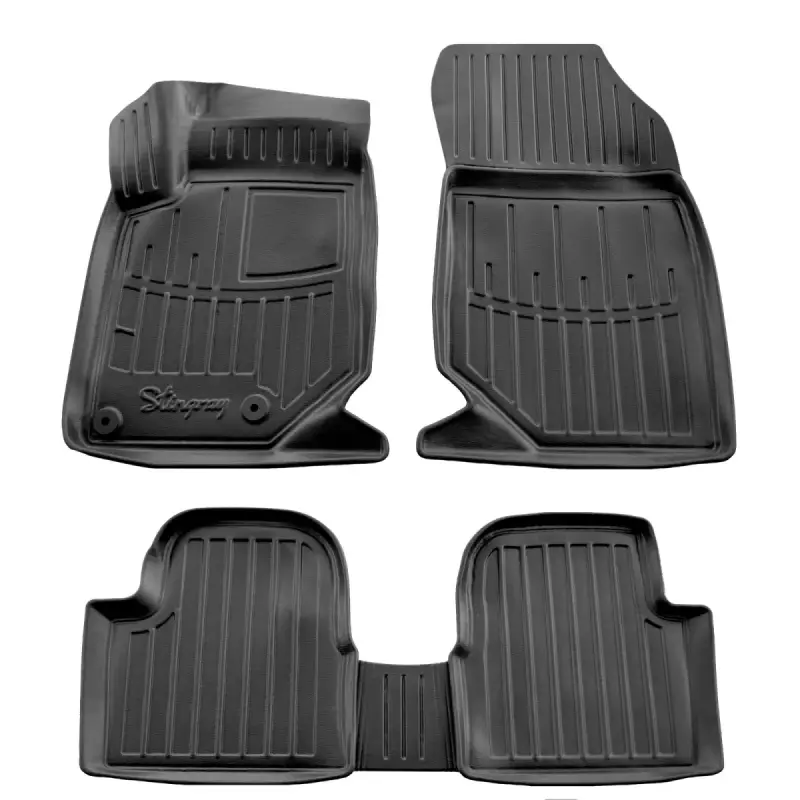 Килимки Stingray 3D (ДВЗ, 5 шт) для Peugeot 2008 2019–