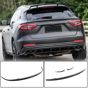 Спойлер нижній V1 (Карбон) для Maserati Levante 2016–