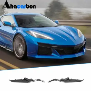 Накладки на передні бампер (для Z06, 2020-2024, Карбон) для Chevrolet Corvette C8 2019–