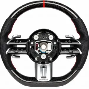 Кермо AMG 2021-Style (Карбон, 4pin) для Mercedes-Benz EQB 2021–