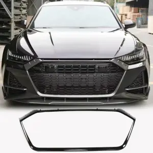 Обведення решітки радіатора (для RS6, Карбон) для Audi A6 C8 2018–2025