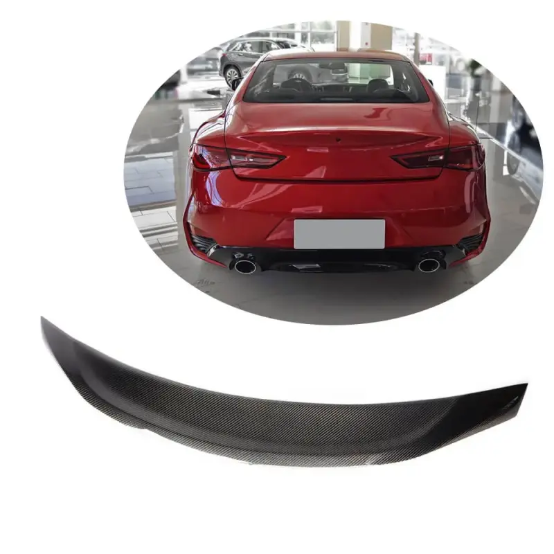Спойлер V3 (для Q60 2016-2022, Карбон) для Infiniti Q50/Q60 2013–2024