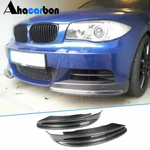Накладки на передній бампер Flap (для E82/E88 M-Sport, Карбон) для BMW 1 серія E81/E82/E87/E88 2004–2011