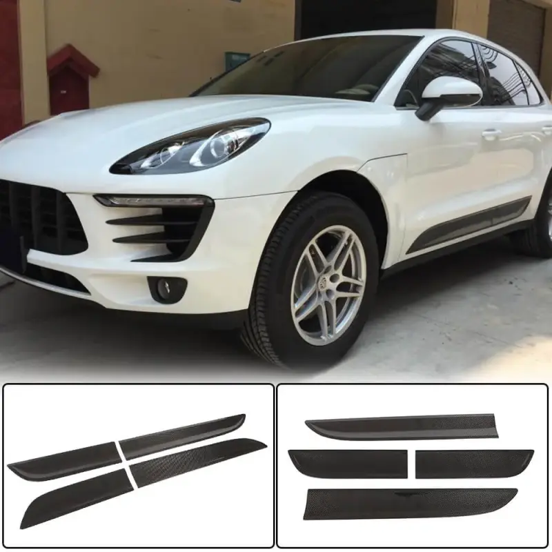 Молдинги дверей (2014-2021, Карбон) для Porsche Macan 2014–2024