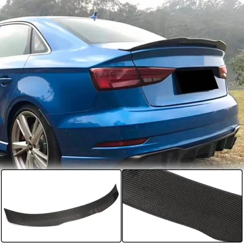 Спойлер V6 (для Sedan, Карбон) для Audi A3 2012–2020