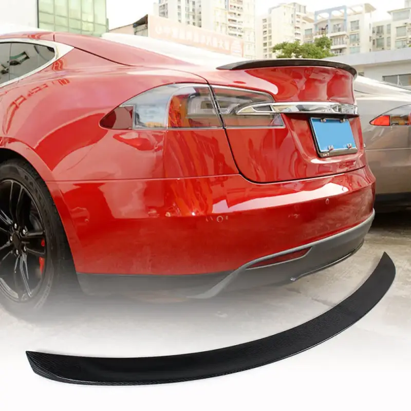 Спойлер V4 (Карбон) для Tesla Model S 2012–