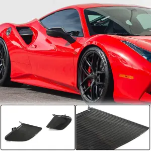 Накладки на задні крила (2015-2019, Карбон) для Ferrari 488 GTB 2015–2019