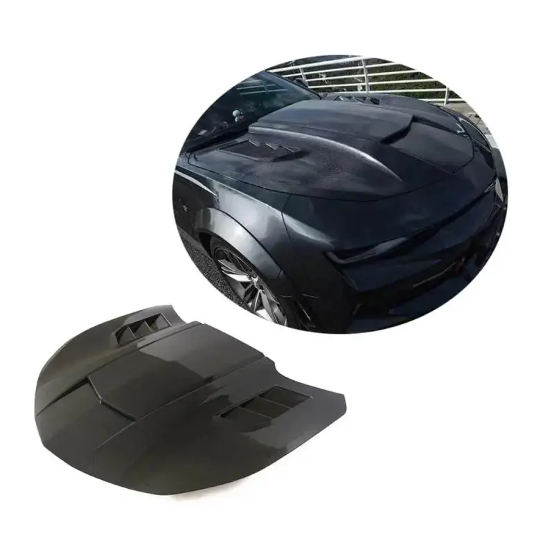 Капот (2015-2019, Карбон) для Chevrolet Camaro 2015–