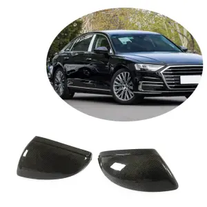 Кришки дзеркал V1 (Карбон) для Audi A6 C8 2018–2025