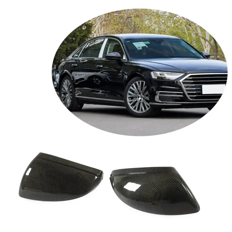 Кришки дзеркал V1 (Карбон) для Audi A6 C8 2018–2025