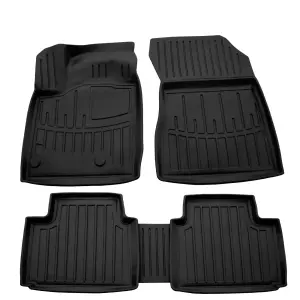 Килимки Stingray 3D (5 шт) для Mitsubishi Outlander 2021–