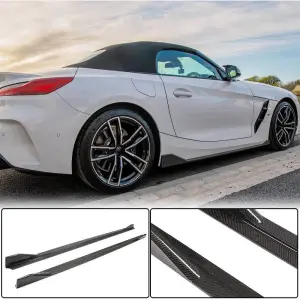 Накладки на пороги (для M-Sport, Карбон) для BMW Z4 (G29) 2018–