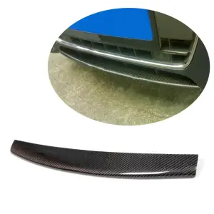 Накладка на передній бампер Lip V1 (для Base 2007-2011, Карбон) для Audi A5 2007–2015