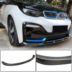 Накладка на передній бампер Lip (Карбон) для BMW I3 2013–2022