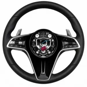Кермо S-Style (для AMG, Карбон + сірі кнопки) для Mercedes-Benz CL-class C216 2006–2014