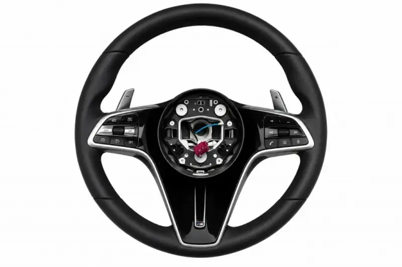 Кермо S-Style (для AMG, Карбон + сірі кнопки) для Mercedes-Benz CL-class C216 2006–2014