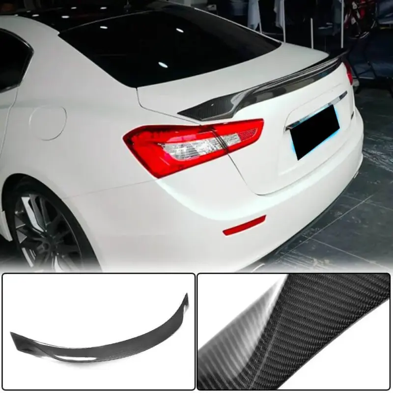 Спойлер V4 (Карбон) для Maserati Ghibli 2013–2023