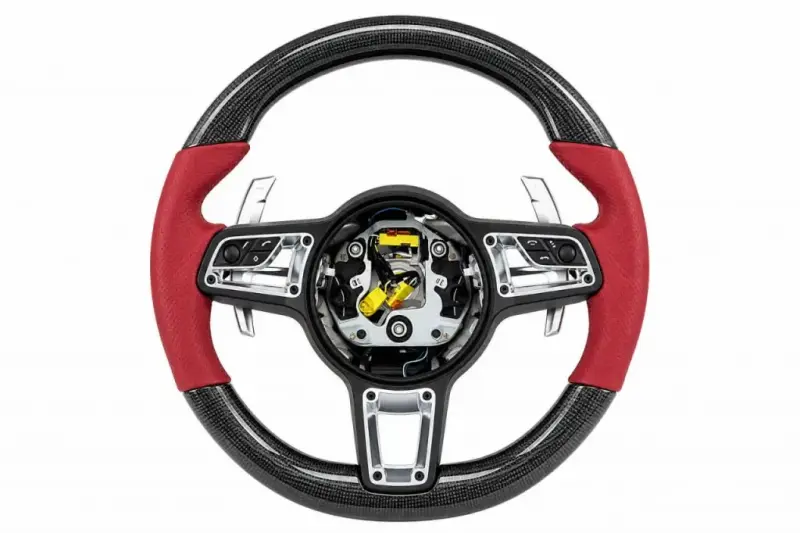 Кермо (2006-2010, Карбон + червоний) для Porsche Cayenne 2003–2010