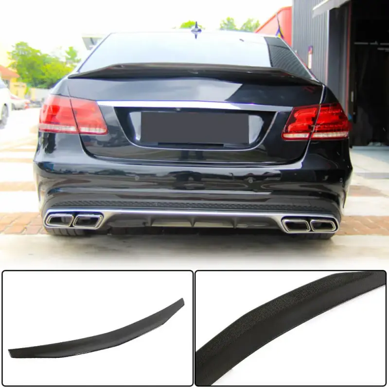 Спойлер V4 (Карбон) для Mercedes-Benz E-class W212 2009–2016