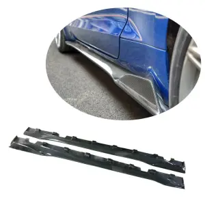 Бокові пороги V3 (Карбон) для Ford Mustang 2015–2023